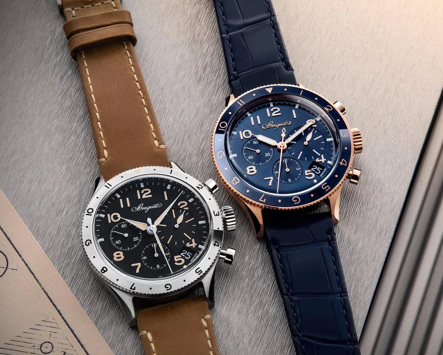 Two breguet watches