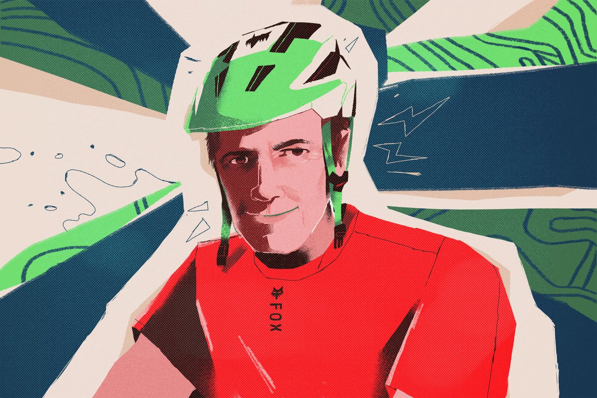 gary vernon mountain bike rider