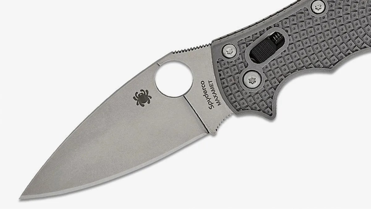 Spyderco Manix 2 Lightweight Knife Gray pocket knife