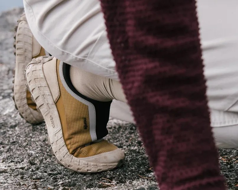tan slip-on approach shoe