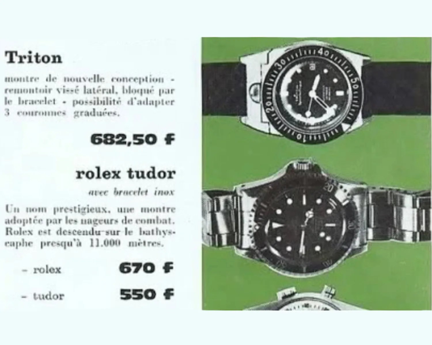 This Dive Watch Cost More Than a Rolex Submariner in the 1960s