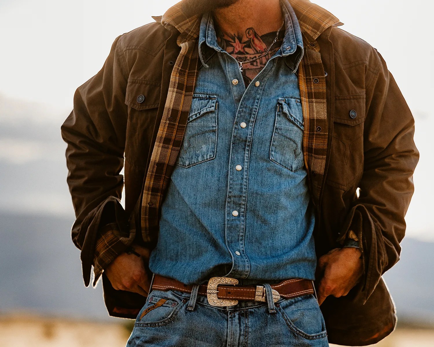 Ariat Yellowstone Weekly Denim Shirt - Camicia In Denim Donna, Collezione Yellowstone, 100% Cotone, Stile Western