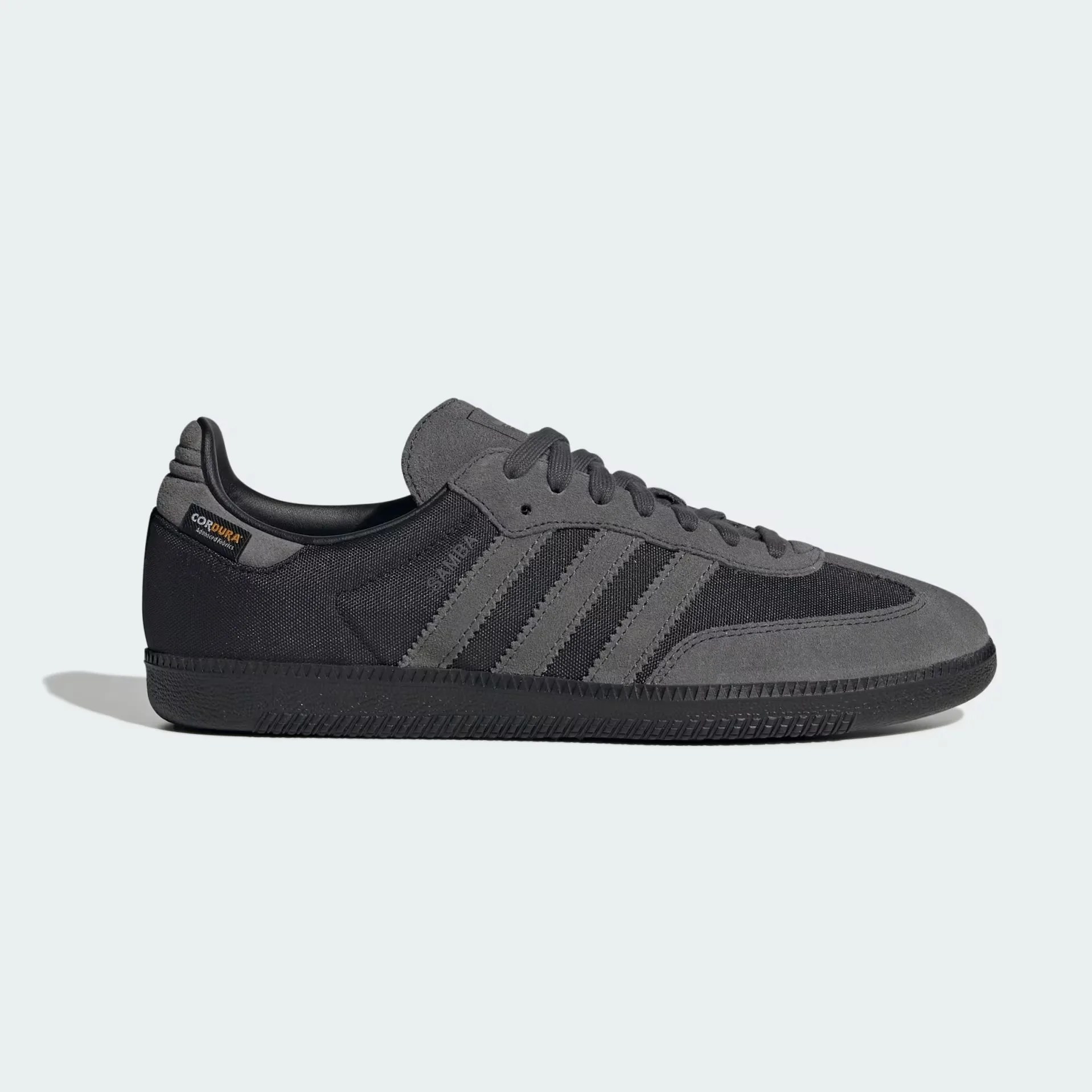 black adidas samba cordura