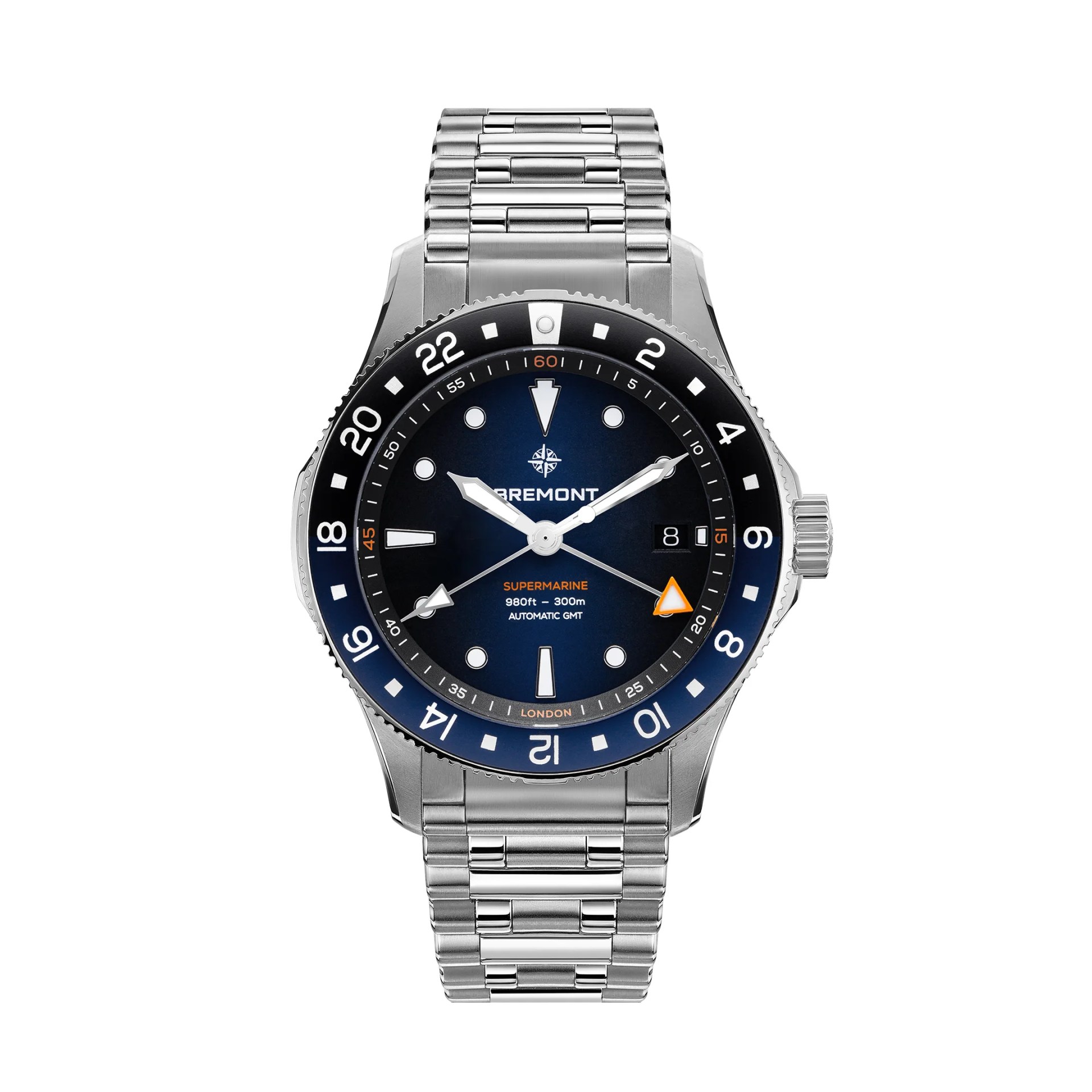 a bremont gmt dive watch