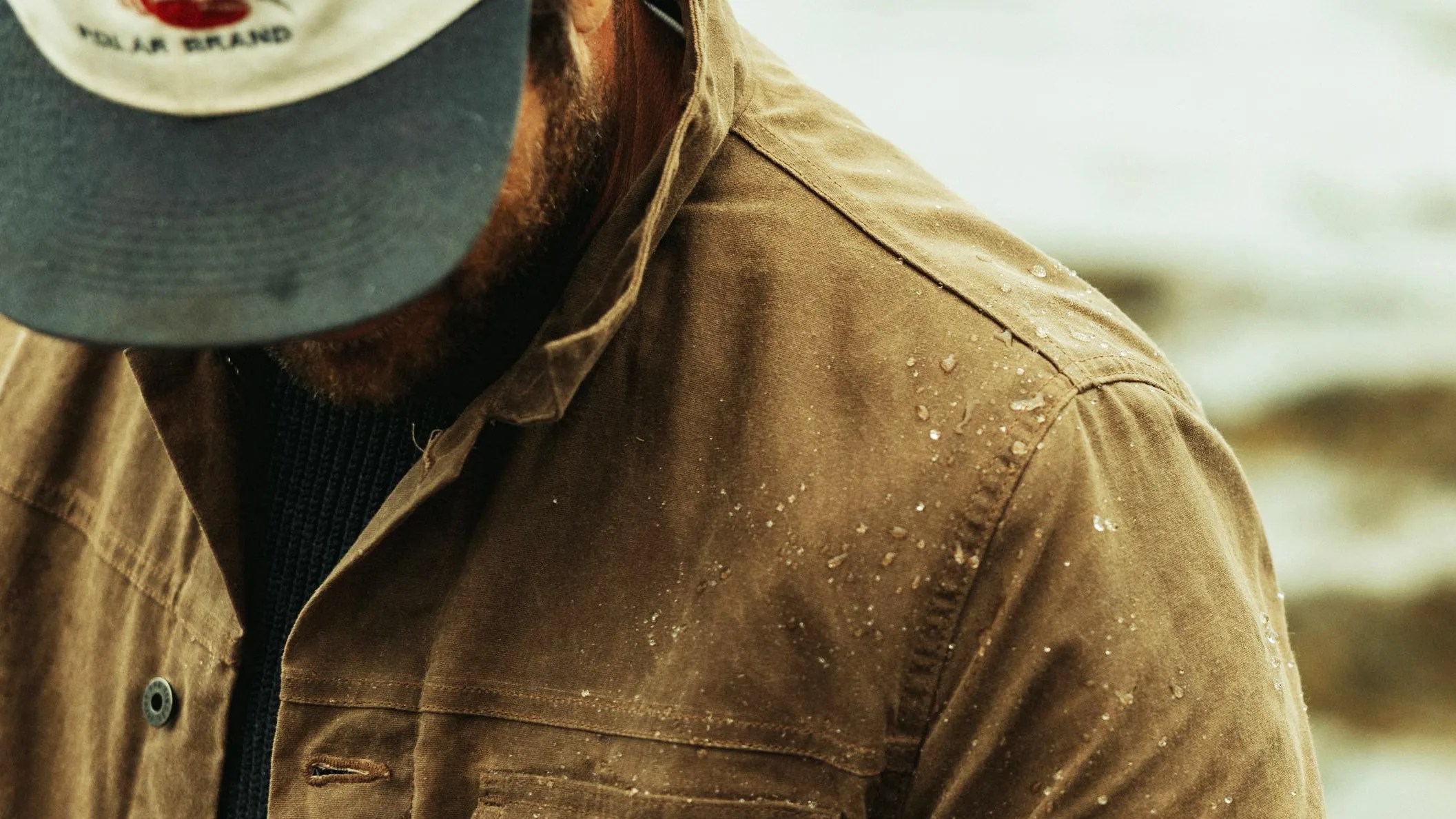 waxed trucker jacket