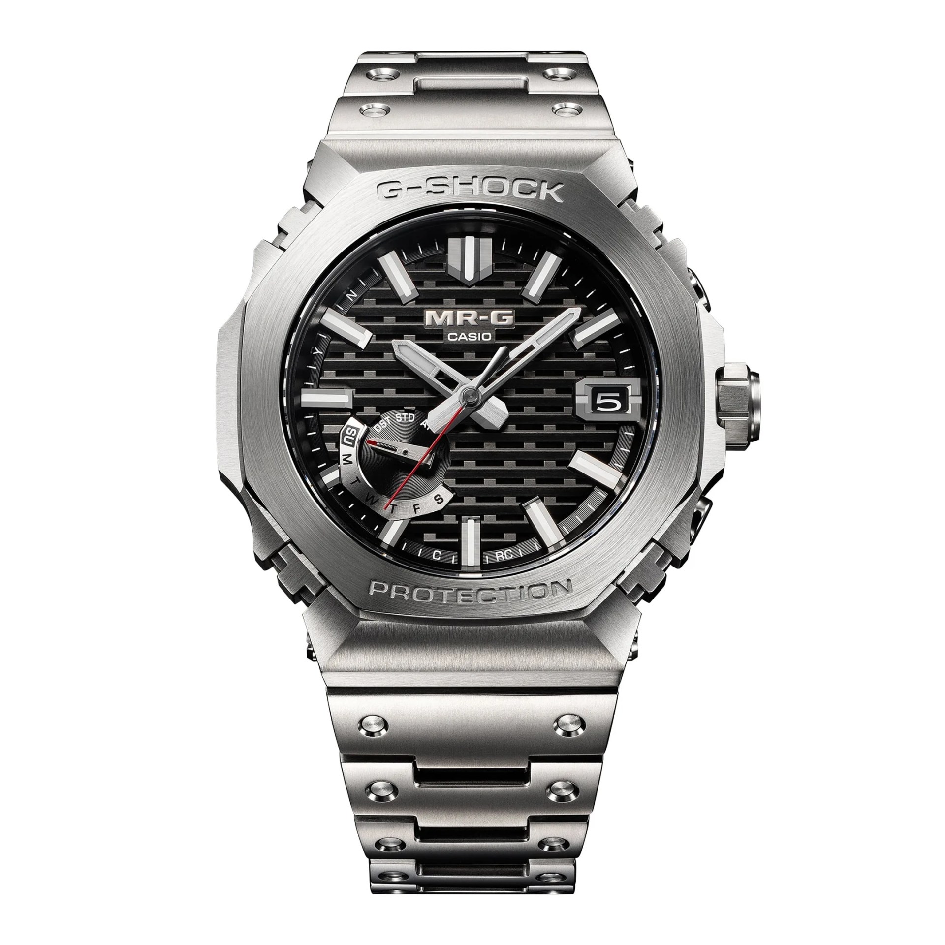 a g shock titanium casioak watch