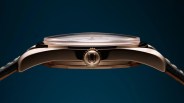 the side view of a universal geneve polerouter watch