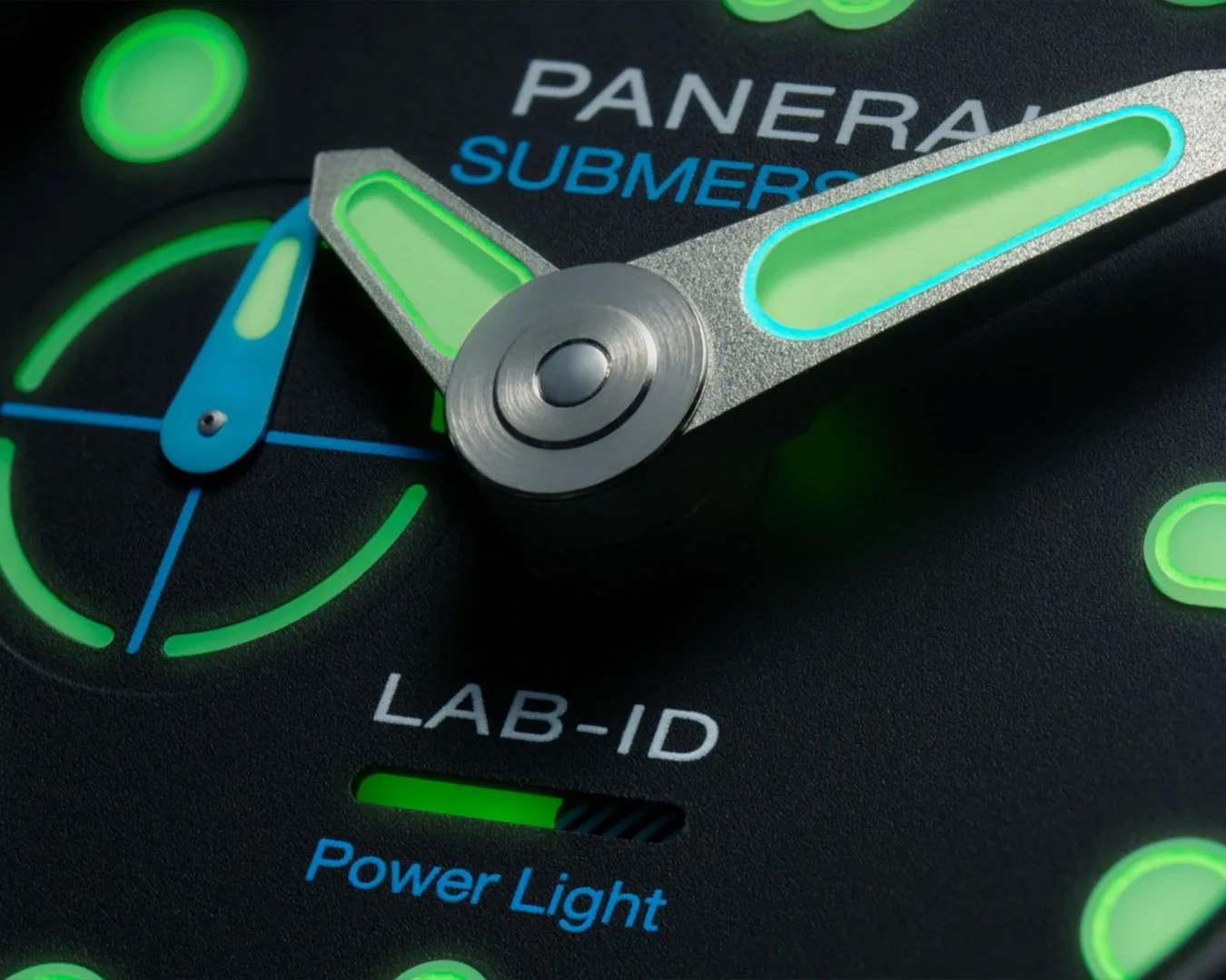 Panerai Submersible Elux LAB-ID Watch dial