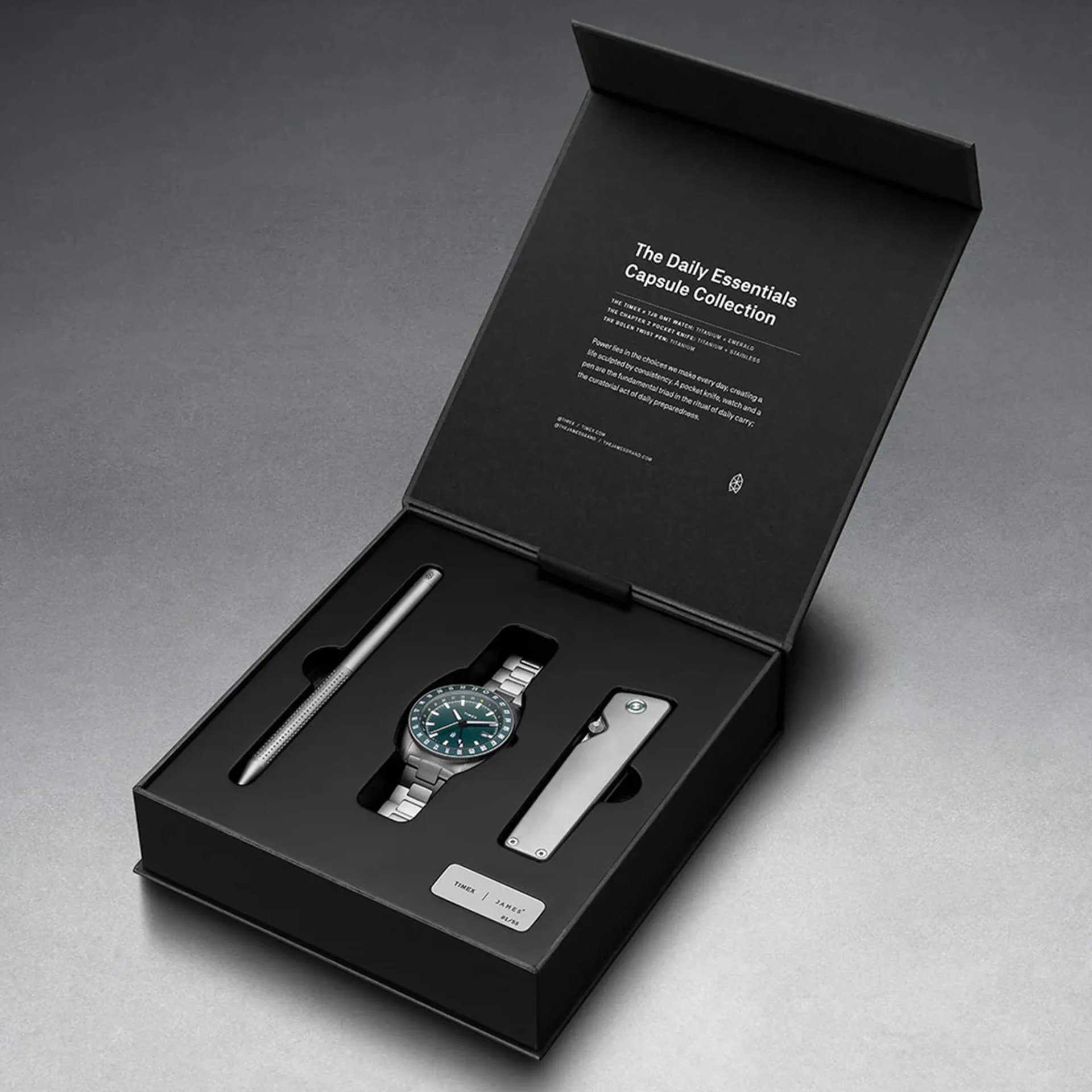 The James Brand &times; Timex Daily Essentials Capsule product
