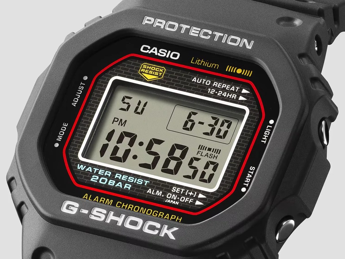 CASIO　G-SHOCK DW-5000R-1AJF Casio's Latest G-Shock Has Been Over 40 Years in the Making