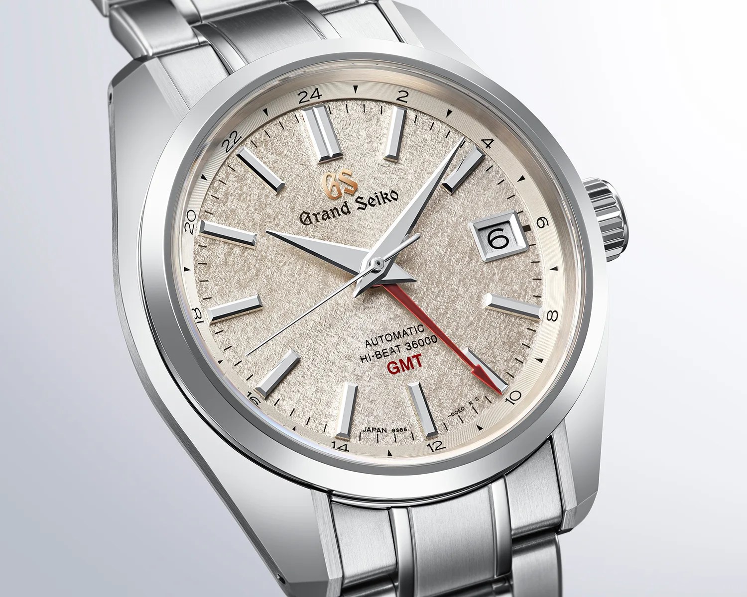 a grand seiko watch closeup