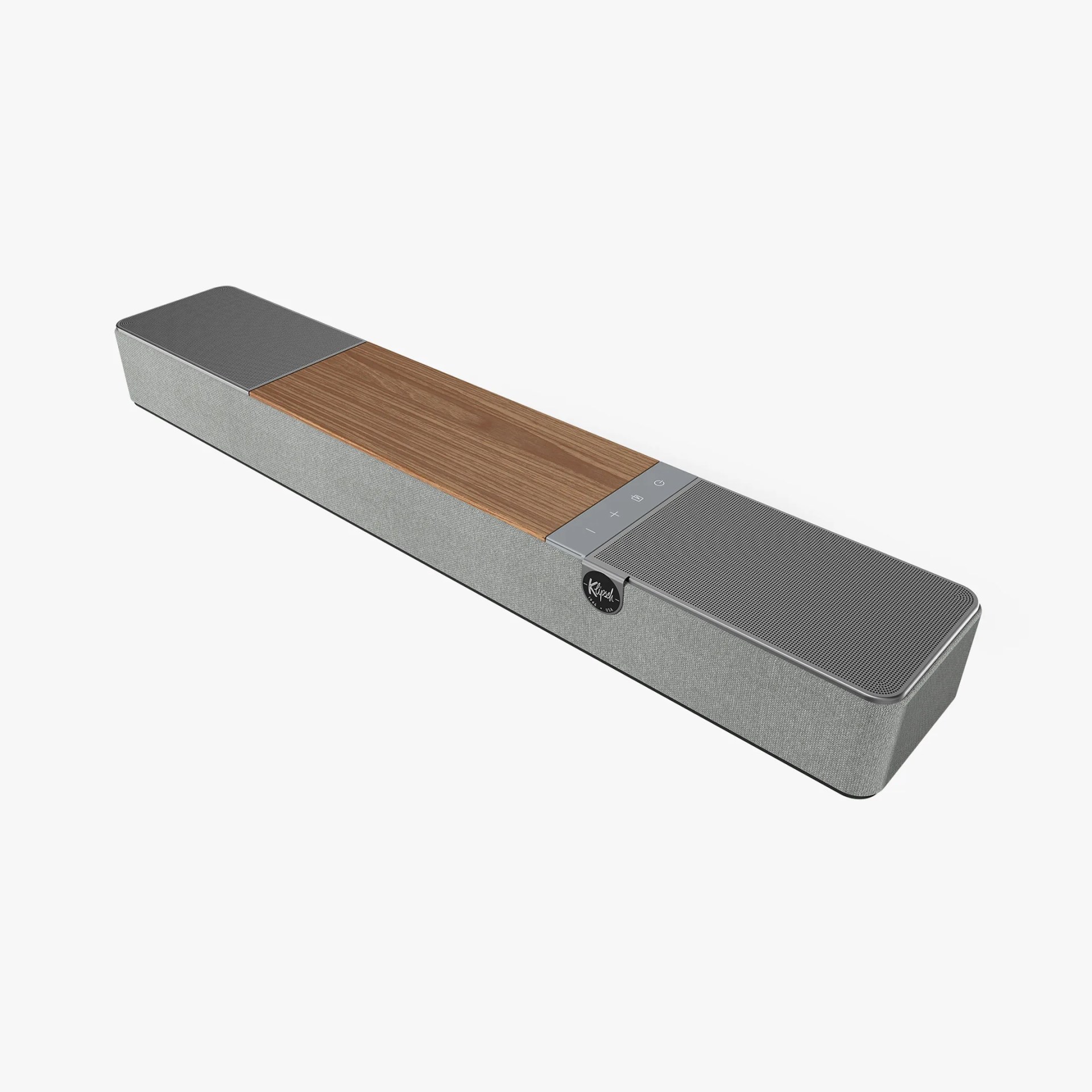 Klipsch Flexus Core 100 soundbar in walnut