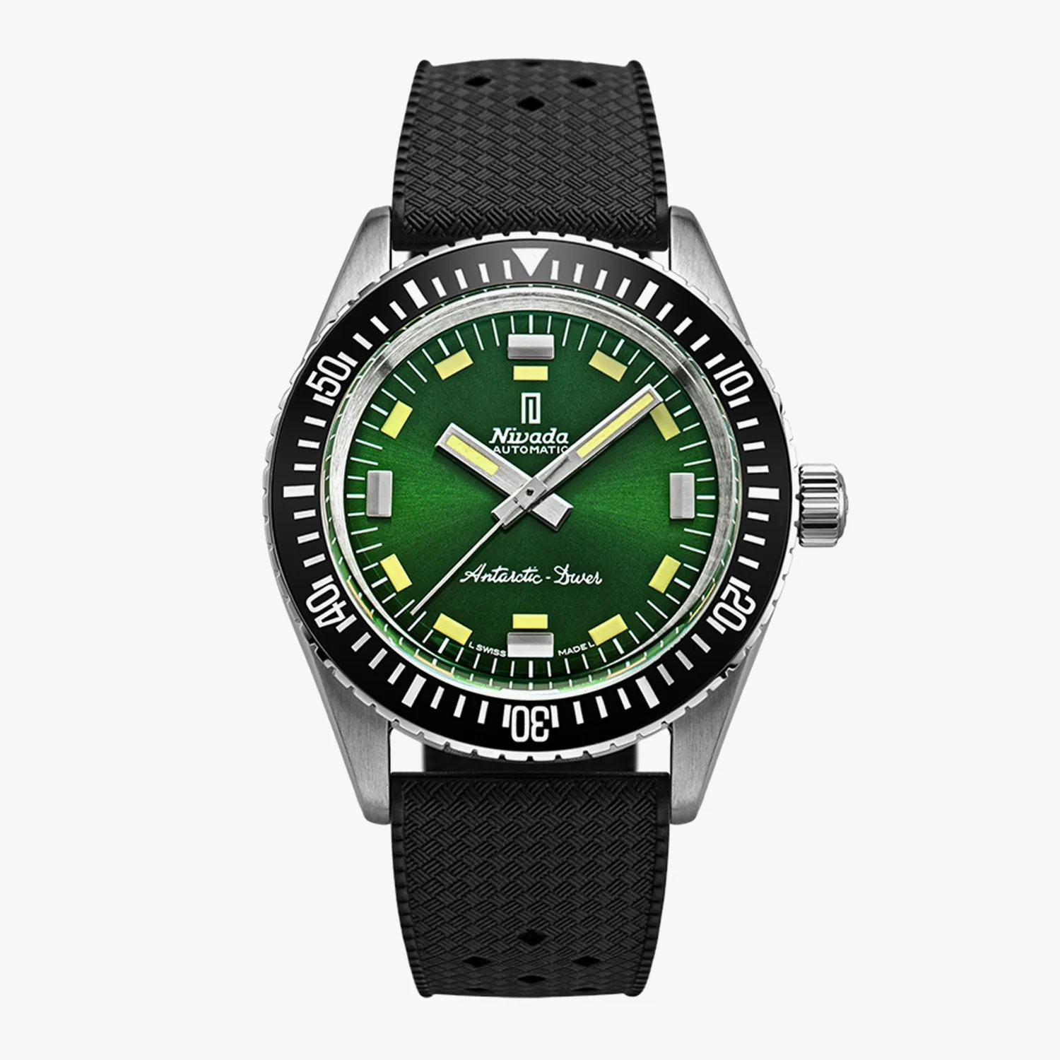 Nivada's First Dive Watch Antarctic Diver in Green