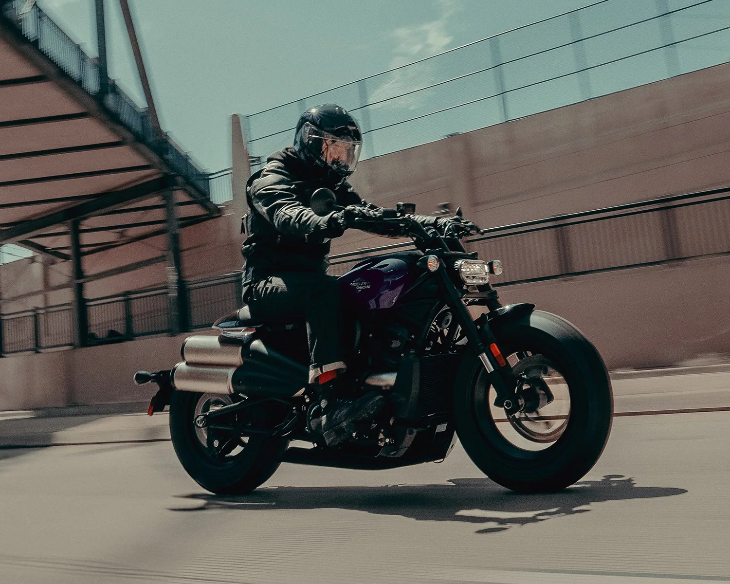harley davidson sportster s action