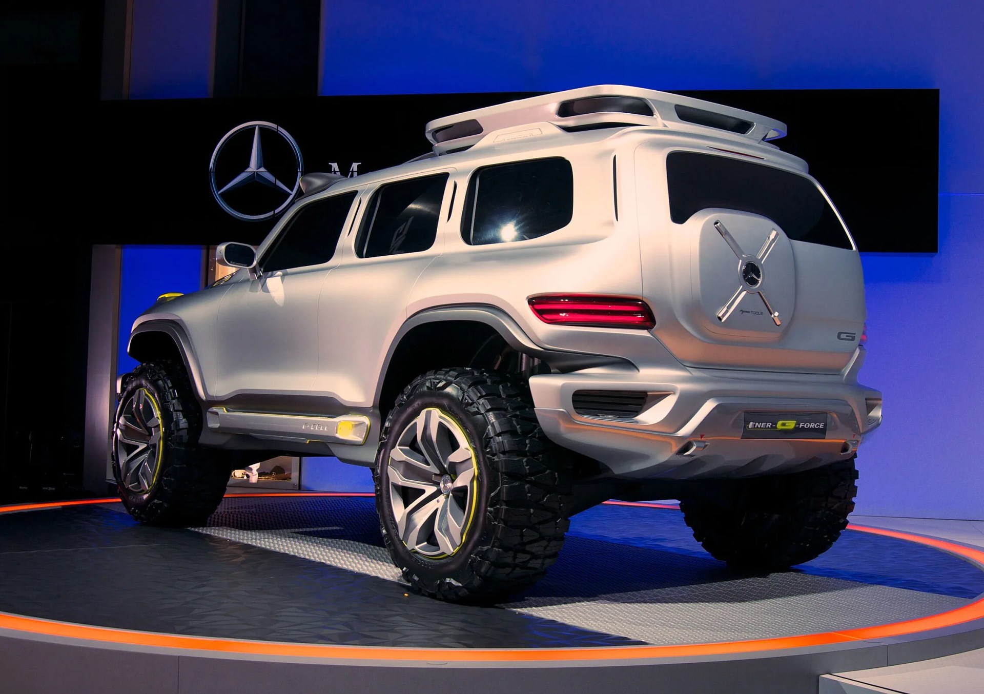 Mercedes Benz Ener-G-Force concept hydrogen fuel cell-powered vehicle at the 2012 Los Angeles Auto Show