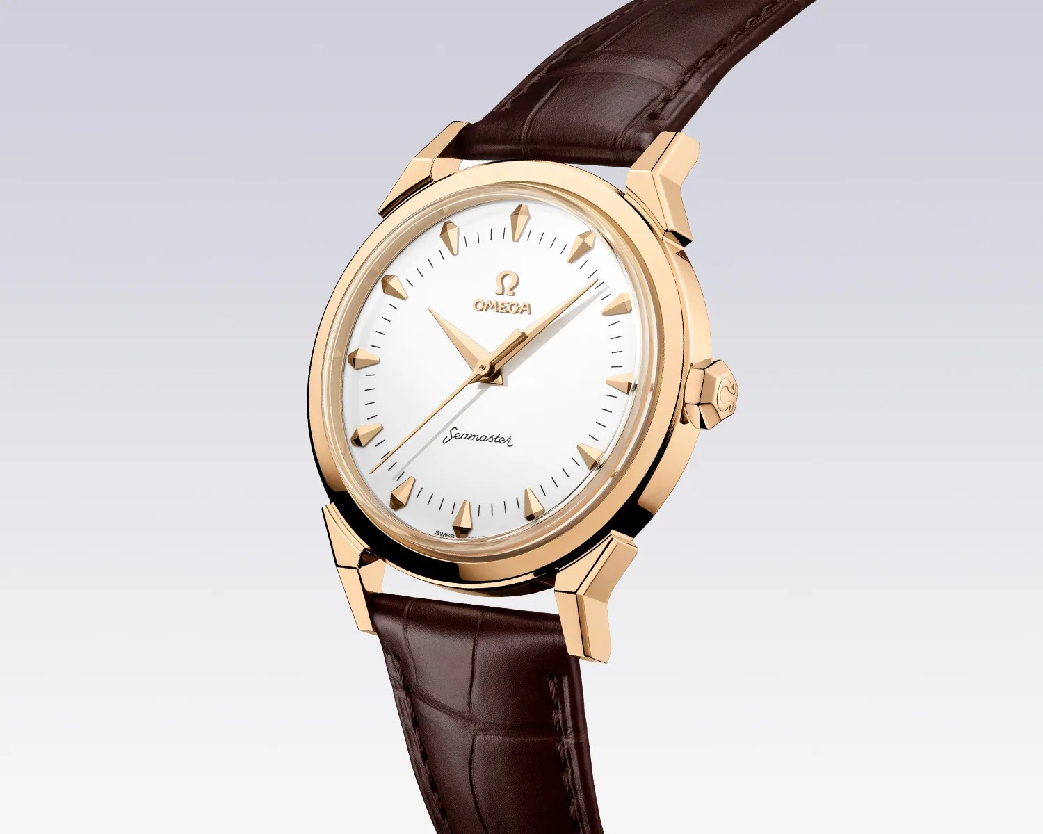 an Omega dress watch