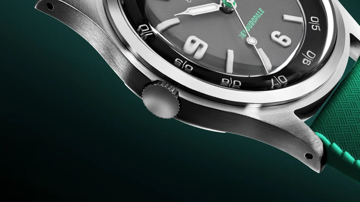 a closeup of a baltic watch