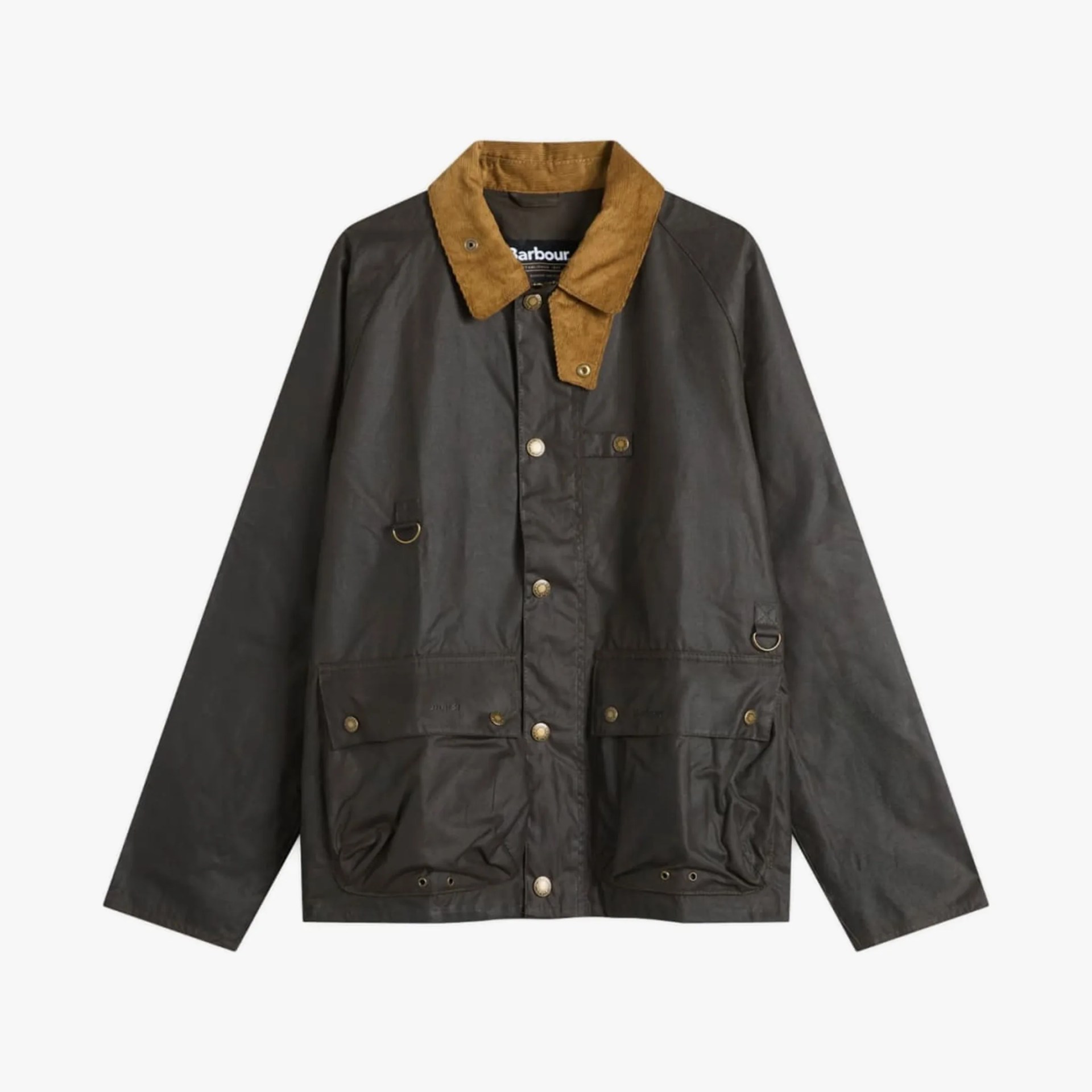 a green barbour jacket