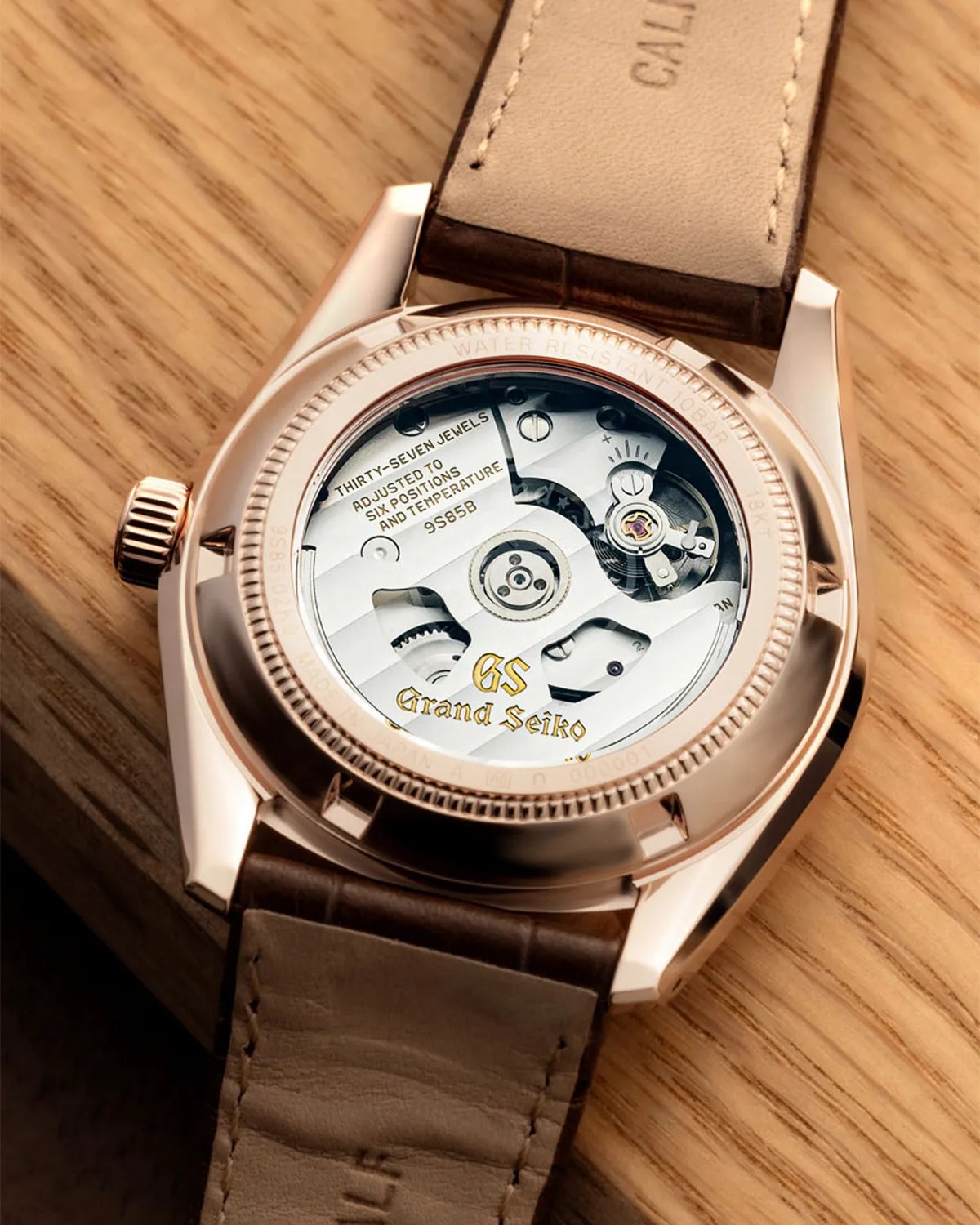 slim fit dress slacks Grand Seiko SBGW 252 Reissue Watch