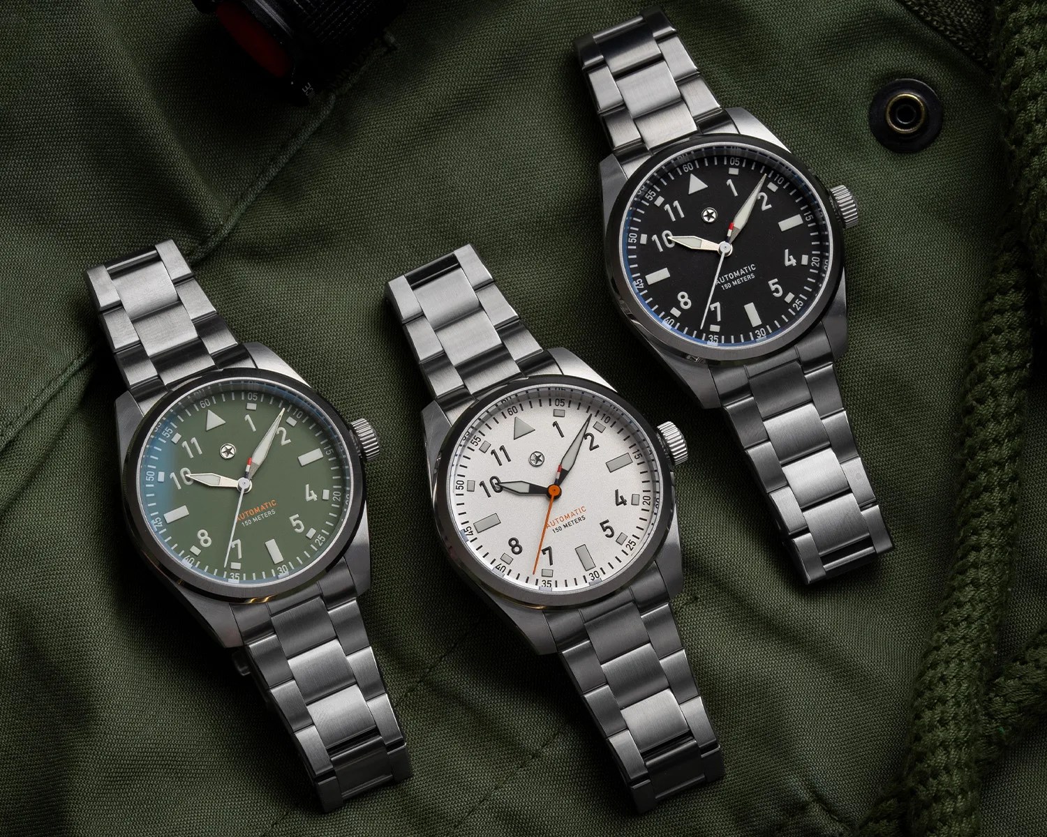 three jack mason pilot watches