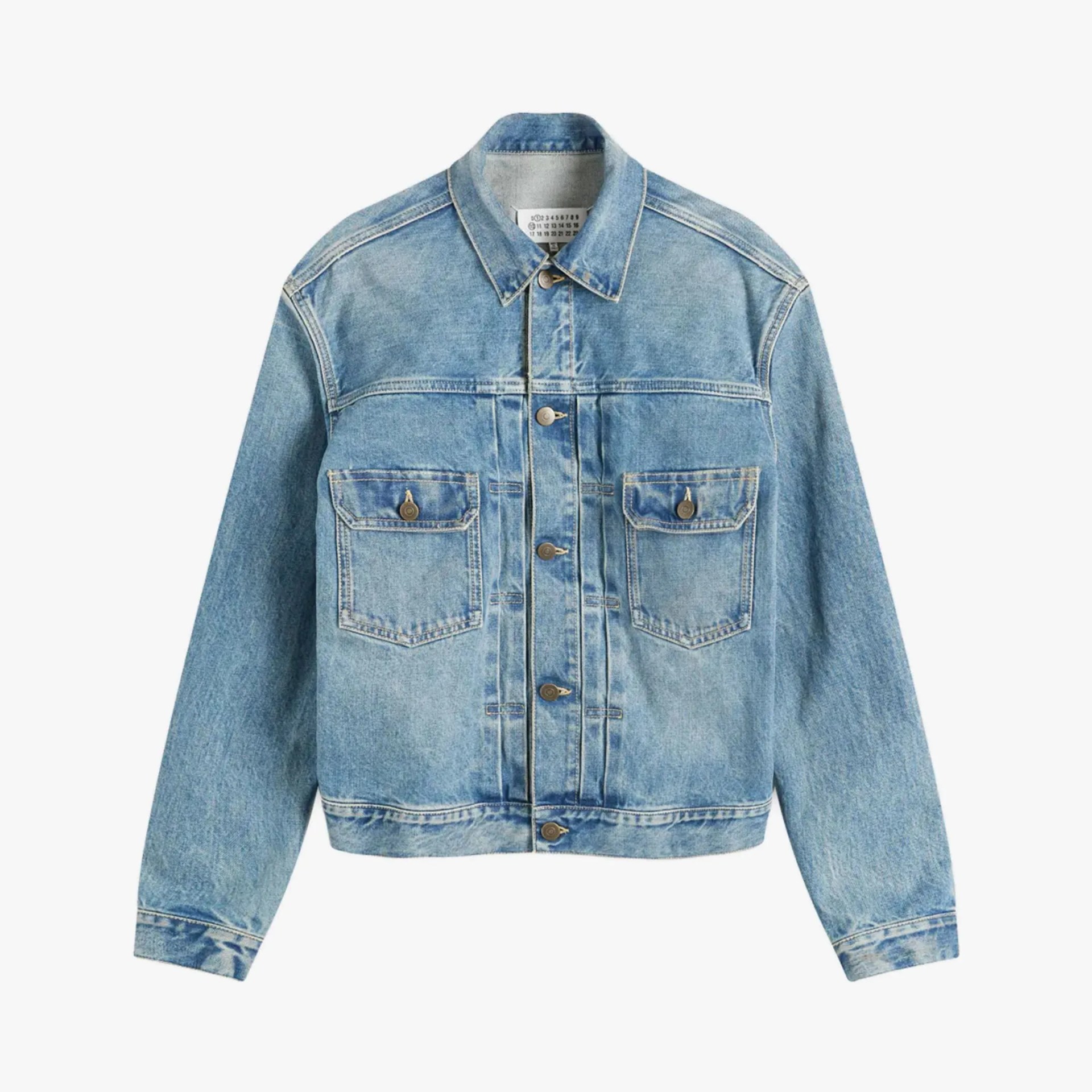 a faded type 2 jean jacket
