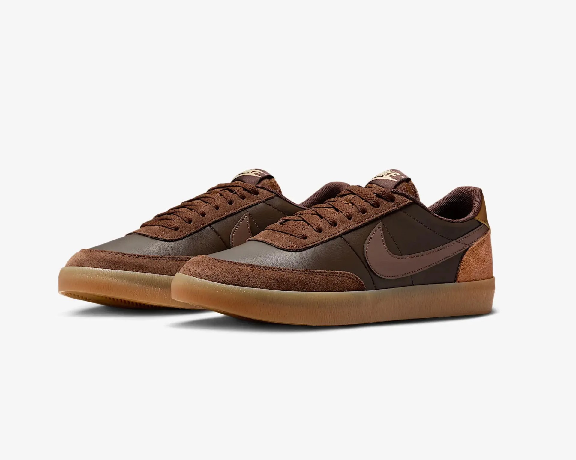 brown nike shoe