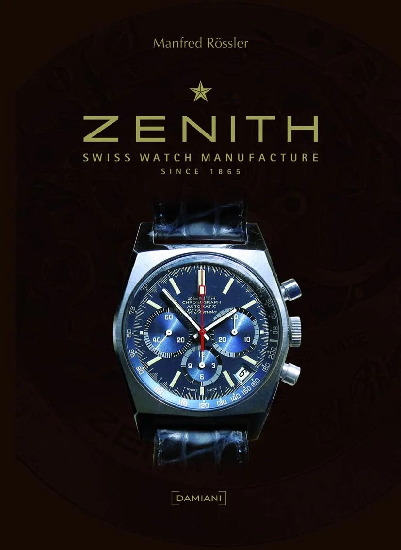 the cover of a book about zenith watches