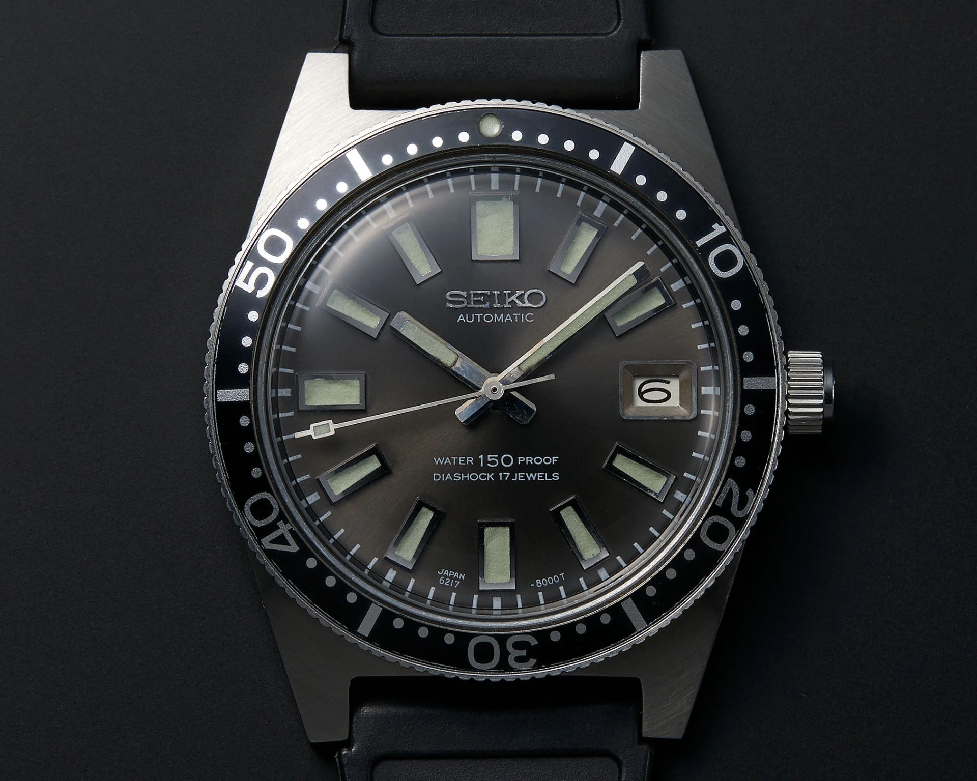 a 1965 Seiko 62MAS dive watch
