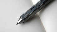 Hancept Zero Mk2 EDC Pen closeup on notebook
