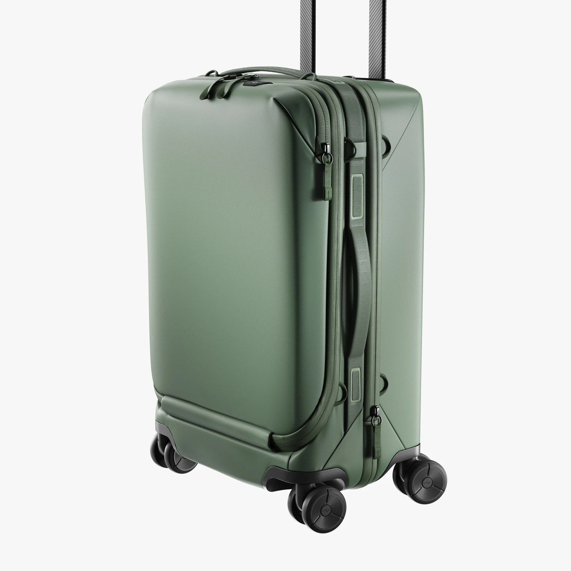 Peak Design Roller Pro Carry On on gray background