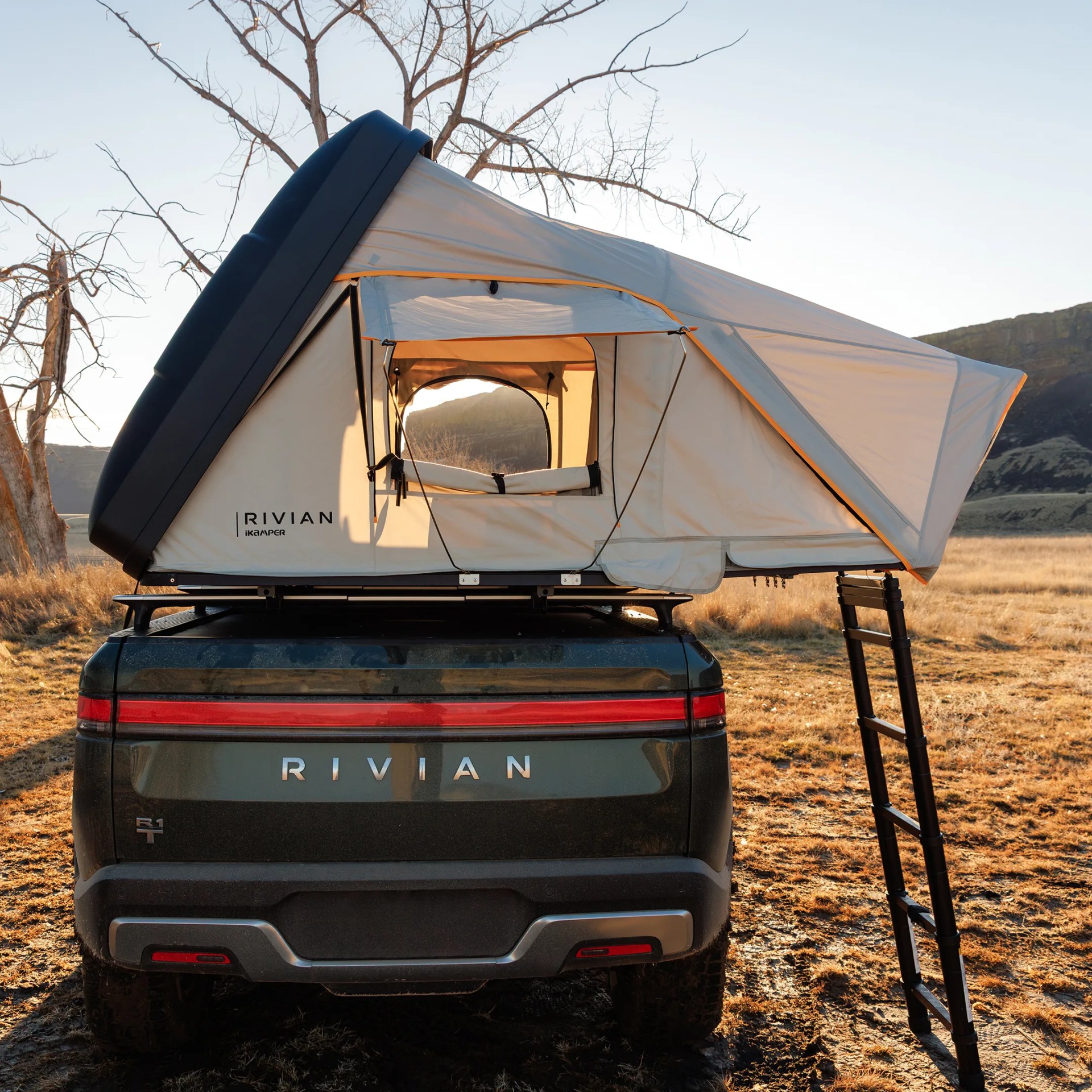 Rivian x iKamper Skycamp Mini Rooftop Tent
