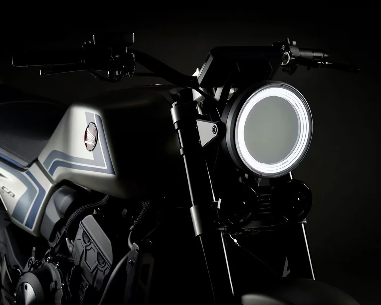 honda cbf concept headlight