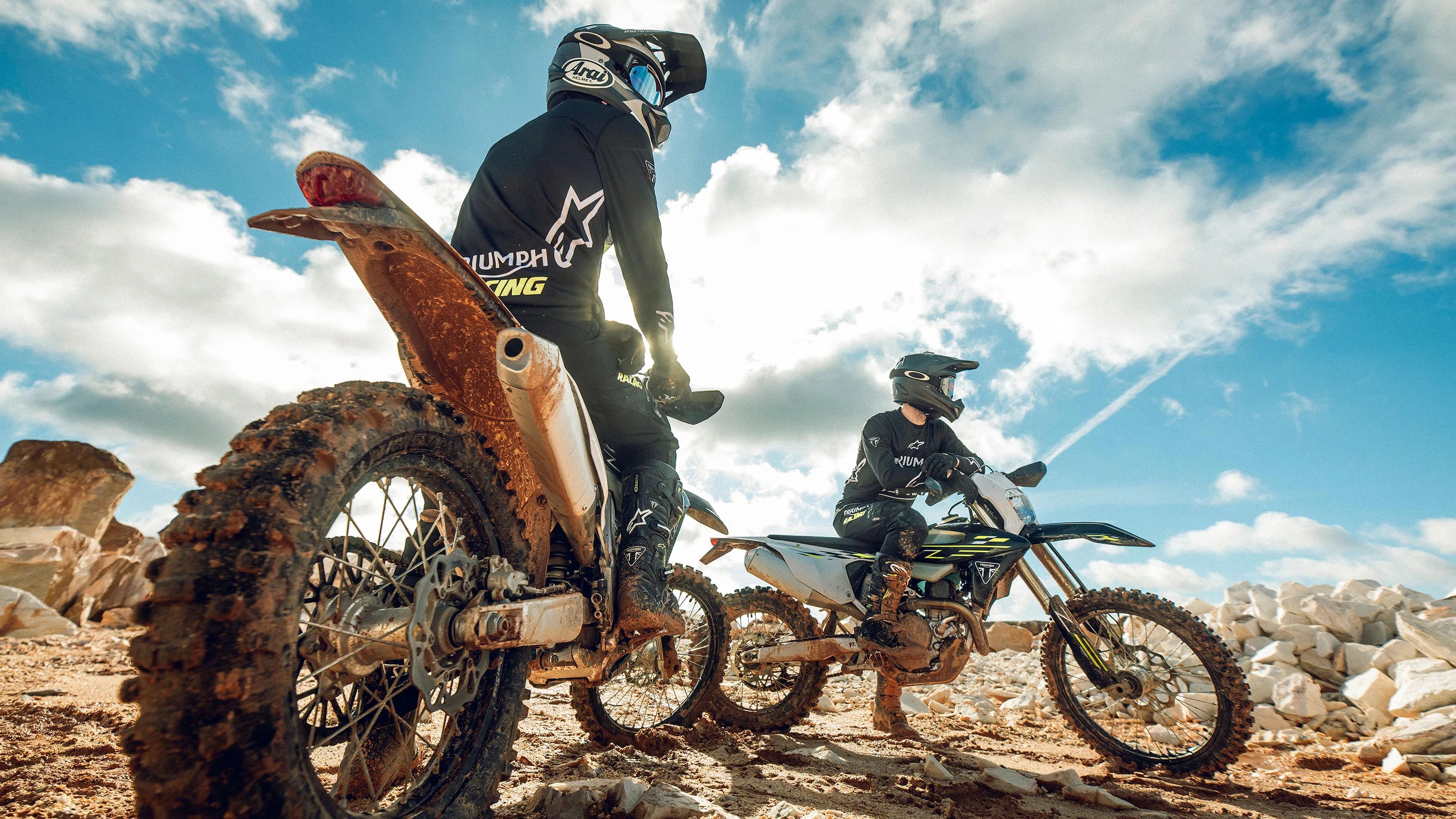 Triumph off-road bikes