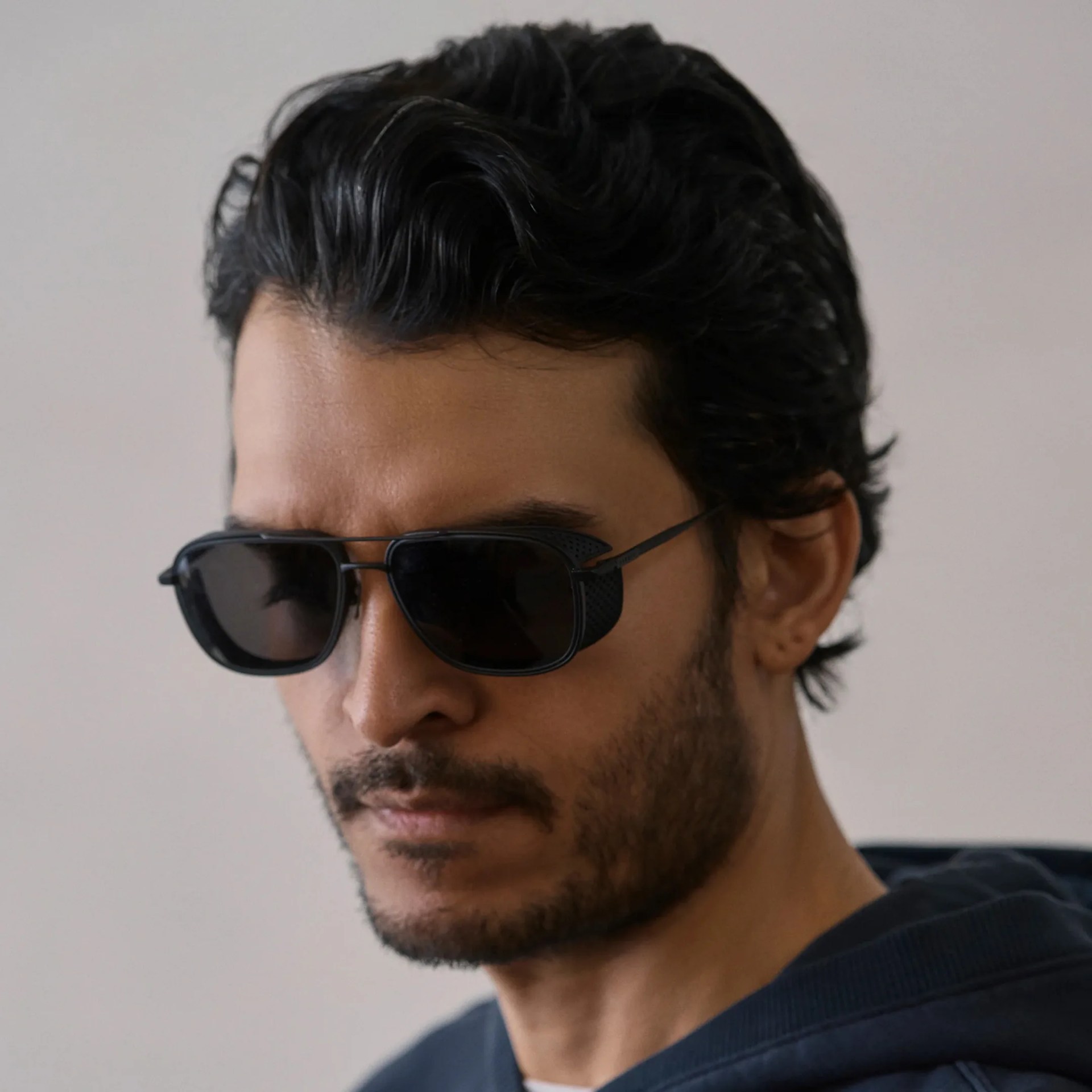 Aether Summit Sunglasses on man