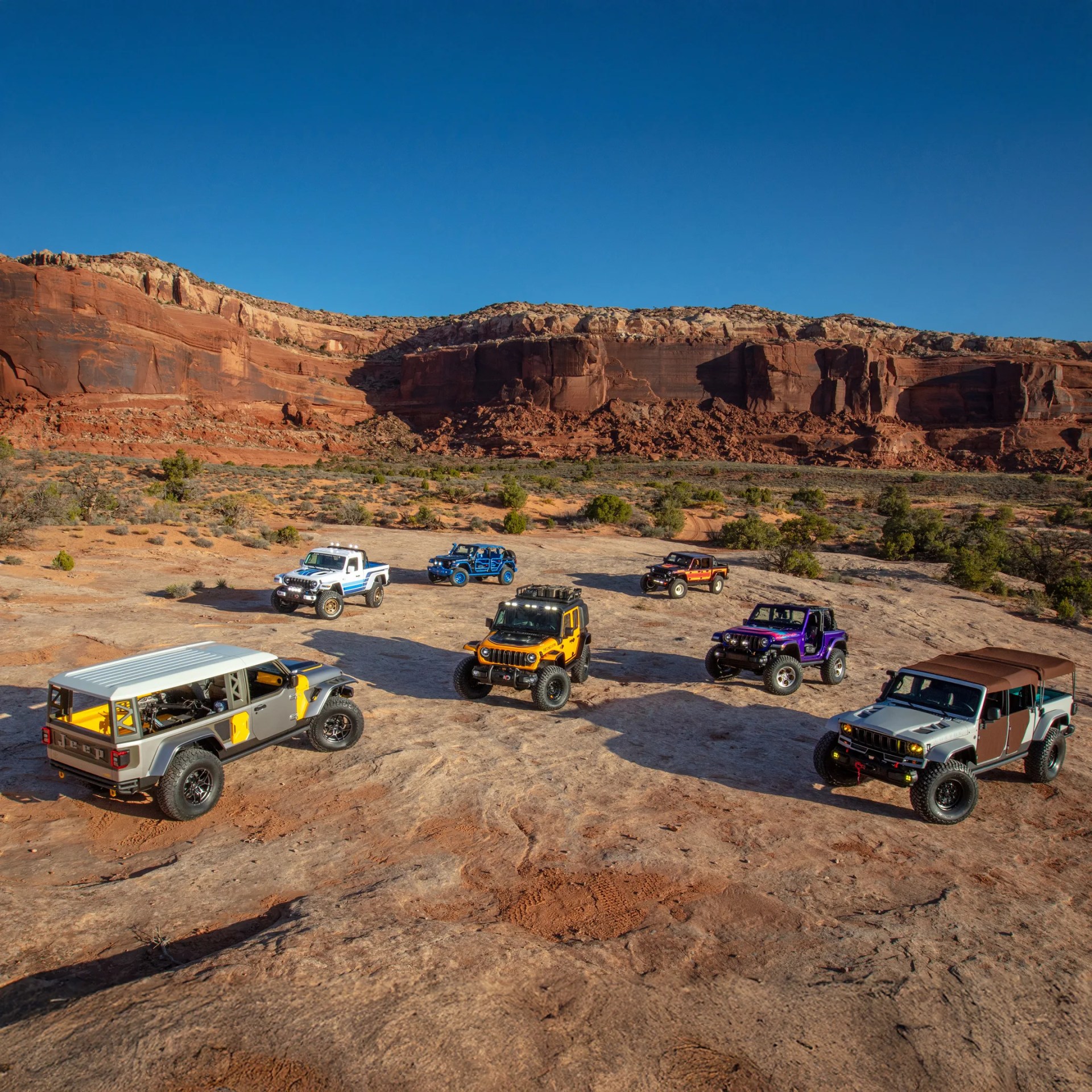 Jeep 59th Annual Easter Safari Concepts IN Moab