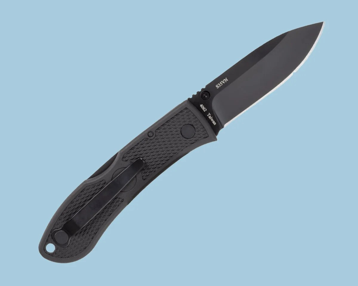 Ka-Bar Dozier S35VN Folding Hunter