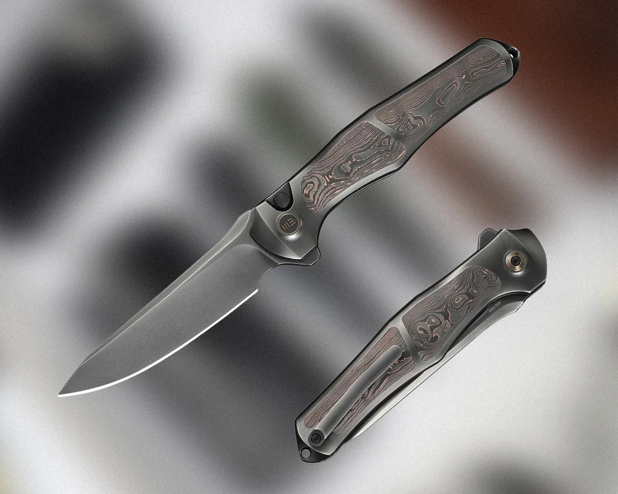 We Knife 702xi open and closed