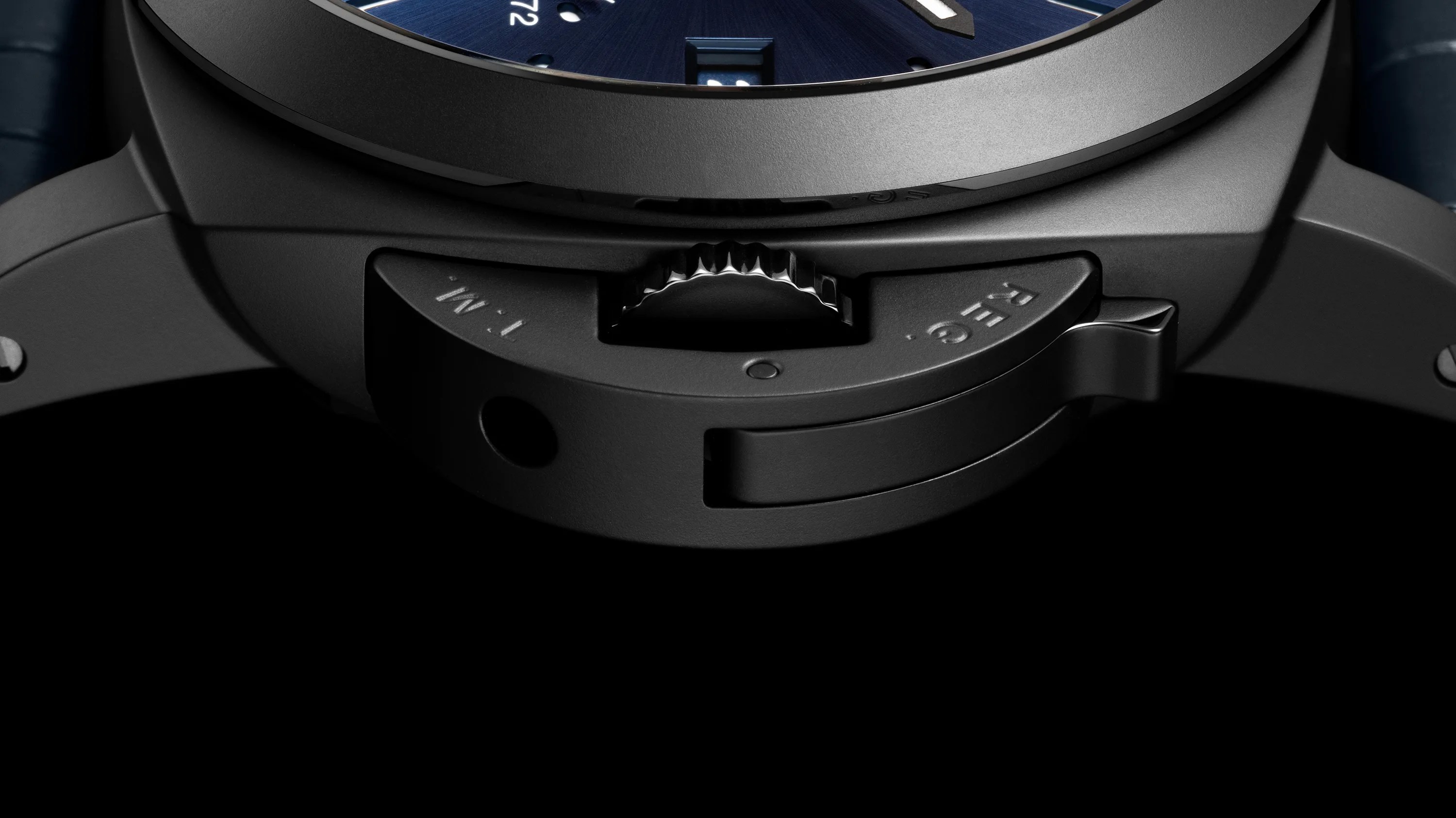 black ceramic panerai watch