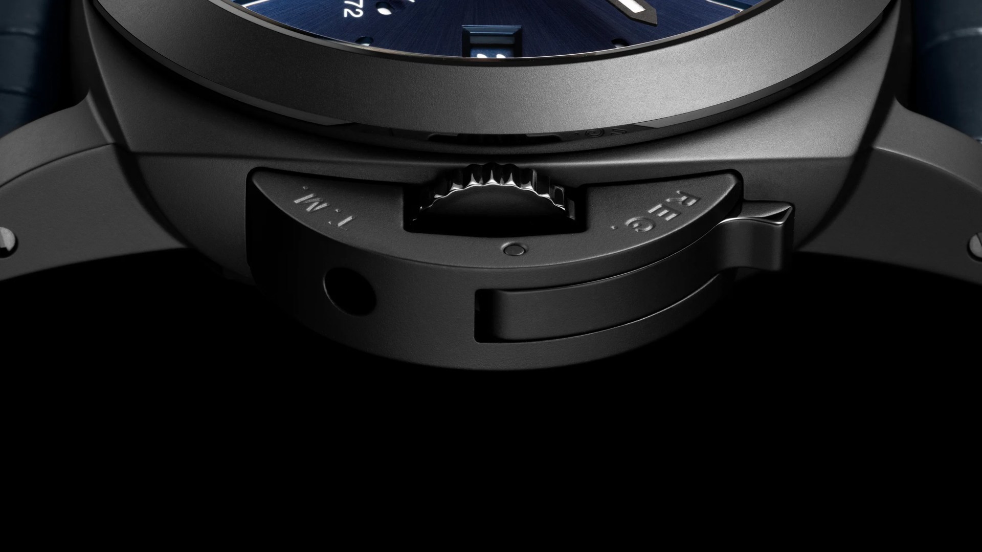 black ceramic panerai watch