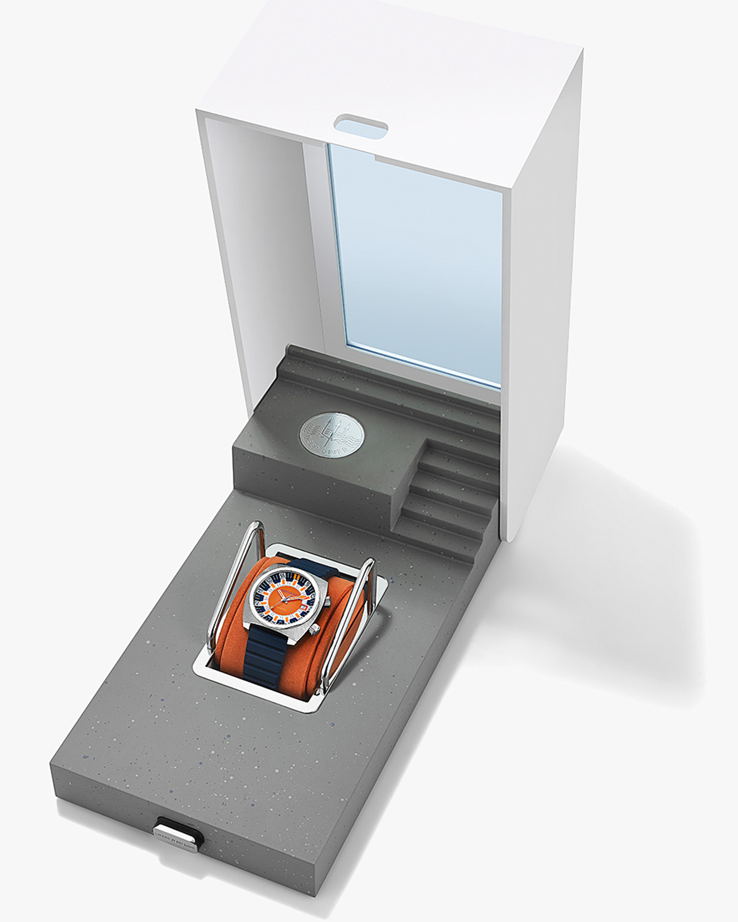 a decorative watch case