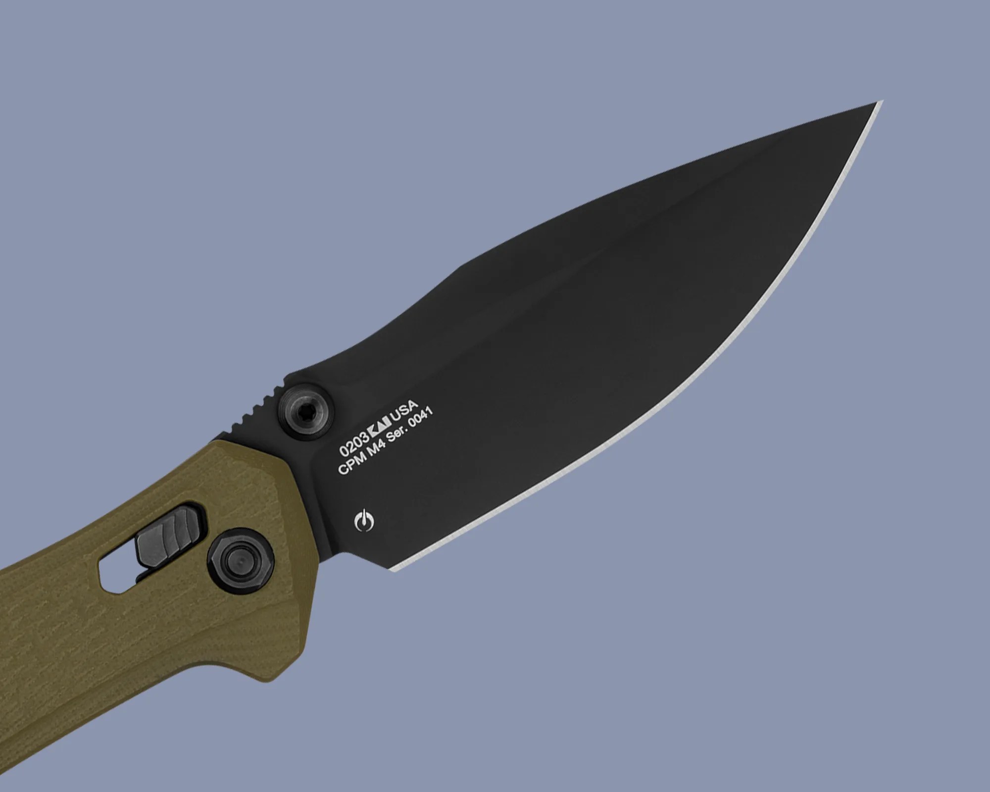 Zero Tolerance 0203 EDC Knife blade closeup