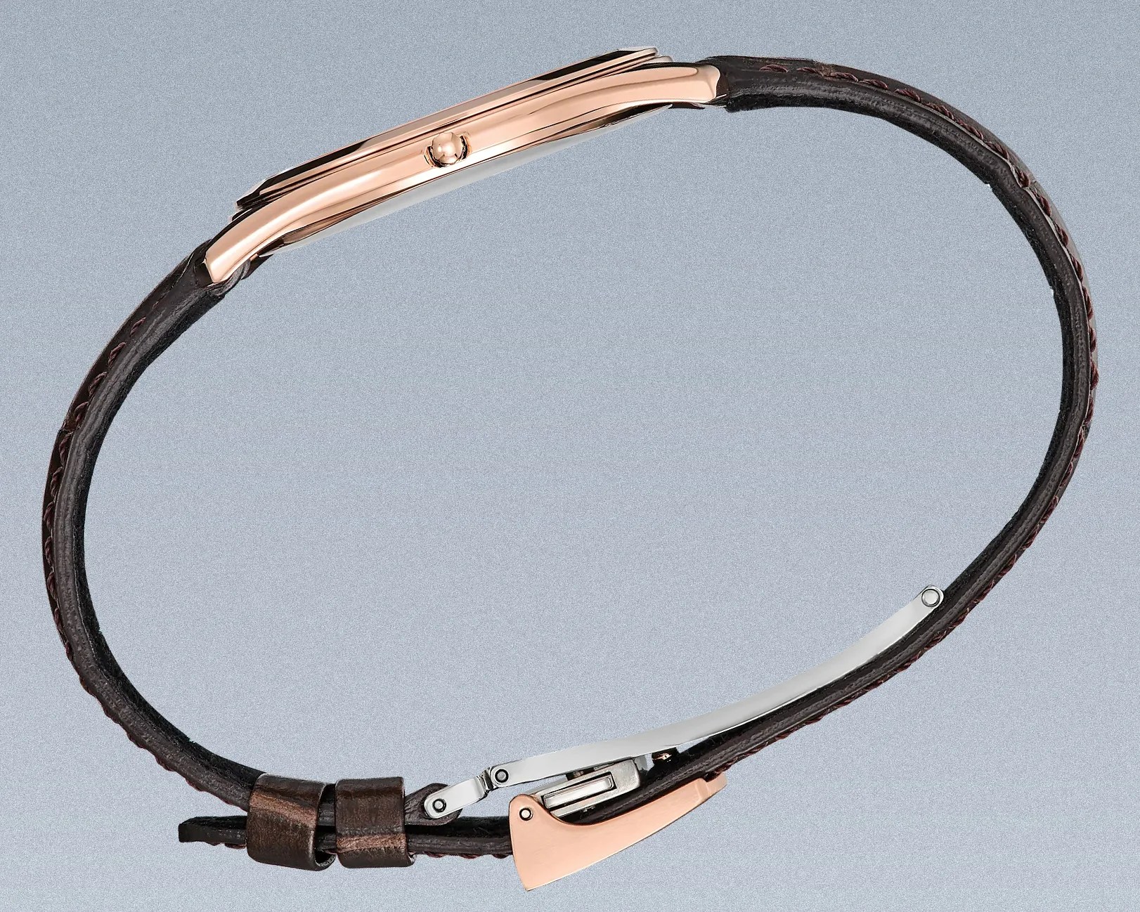 the side of a Citizen dress watch