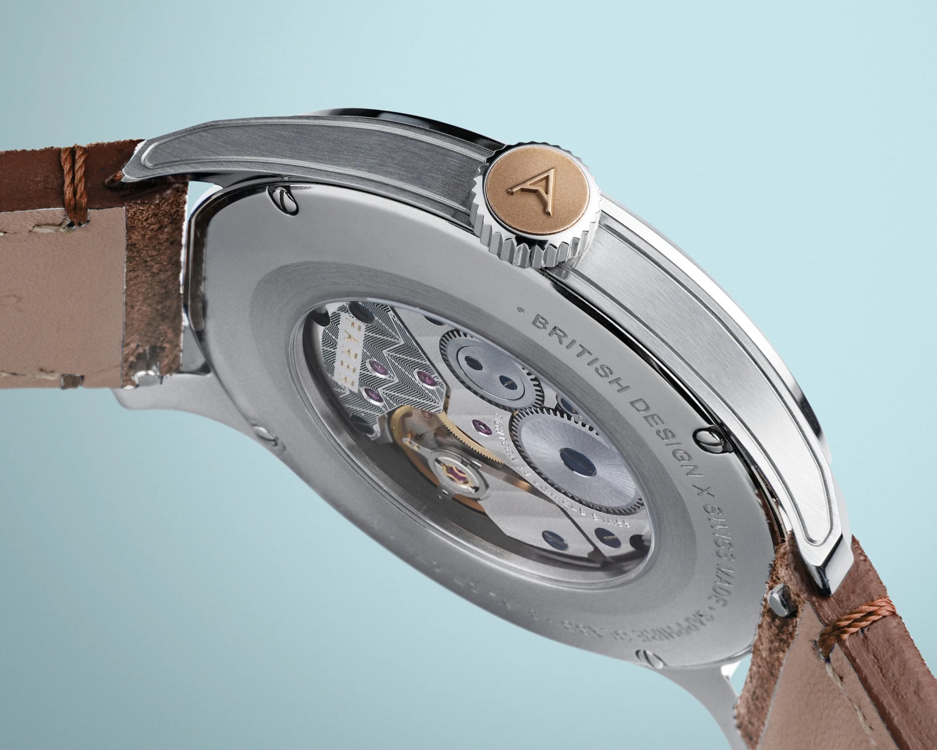 the back of a Farer watch