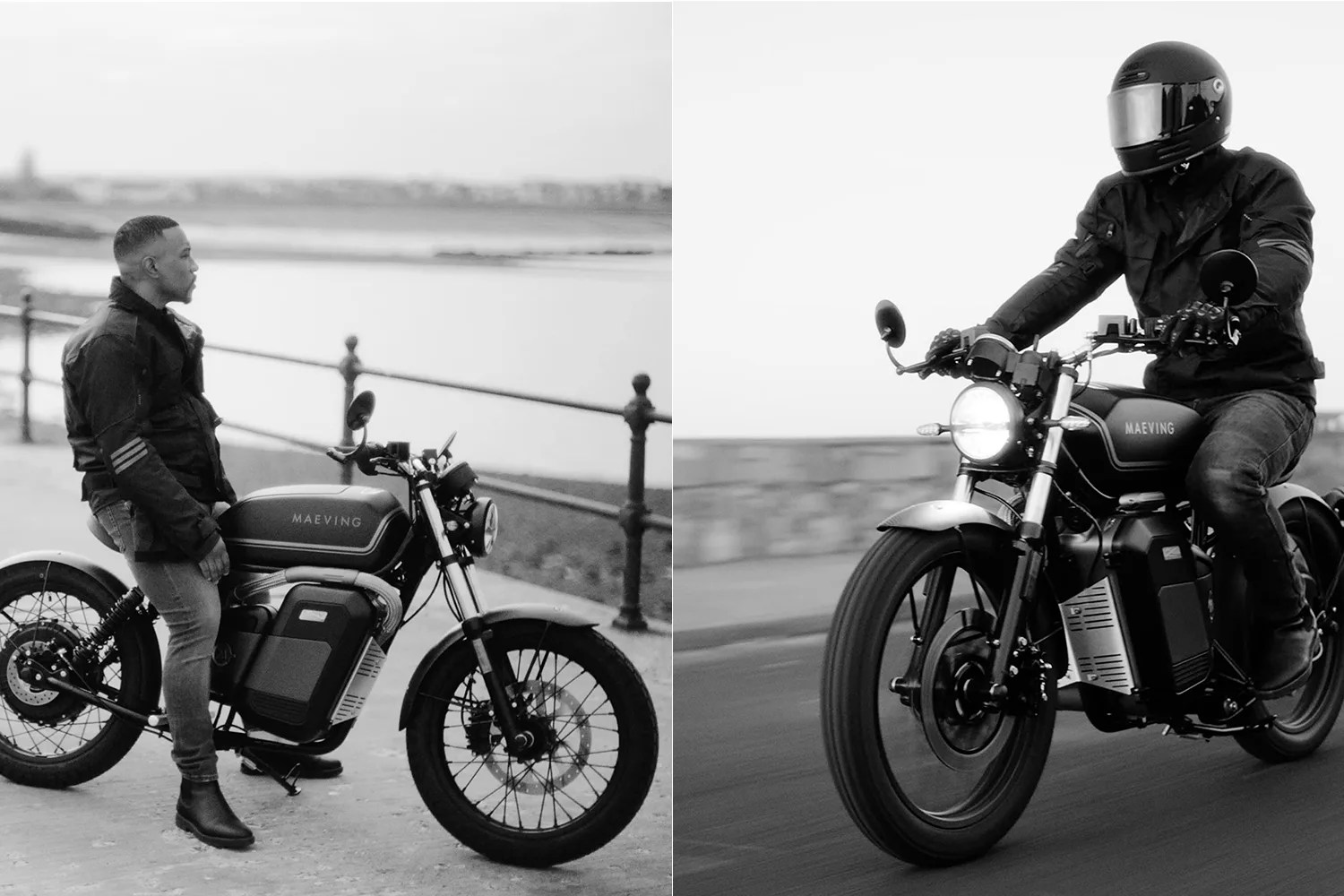 maeving rm1s blackout sitting and riding