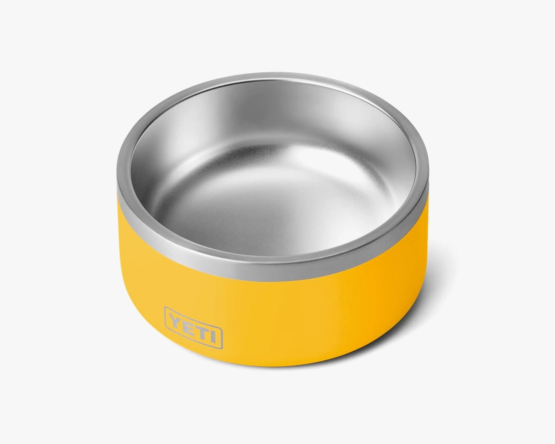 Yeti yellow dog bowl