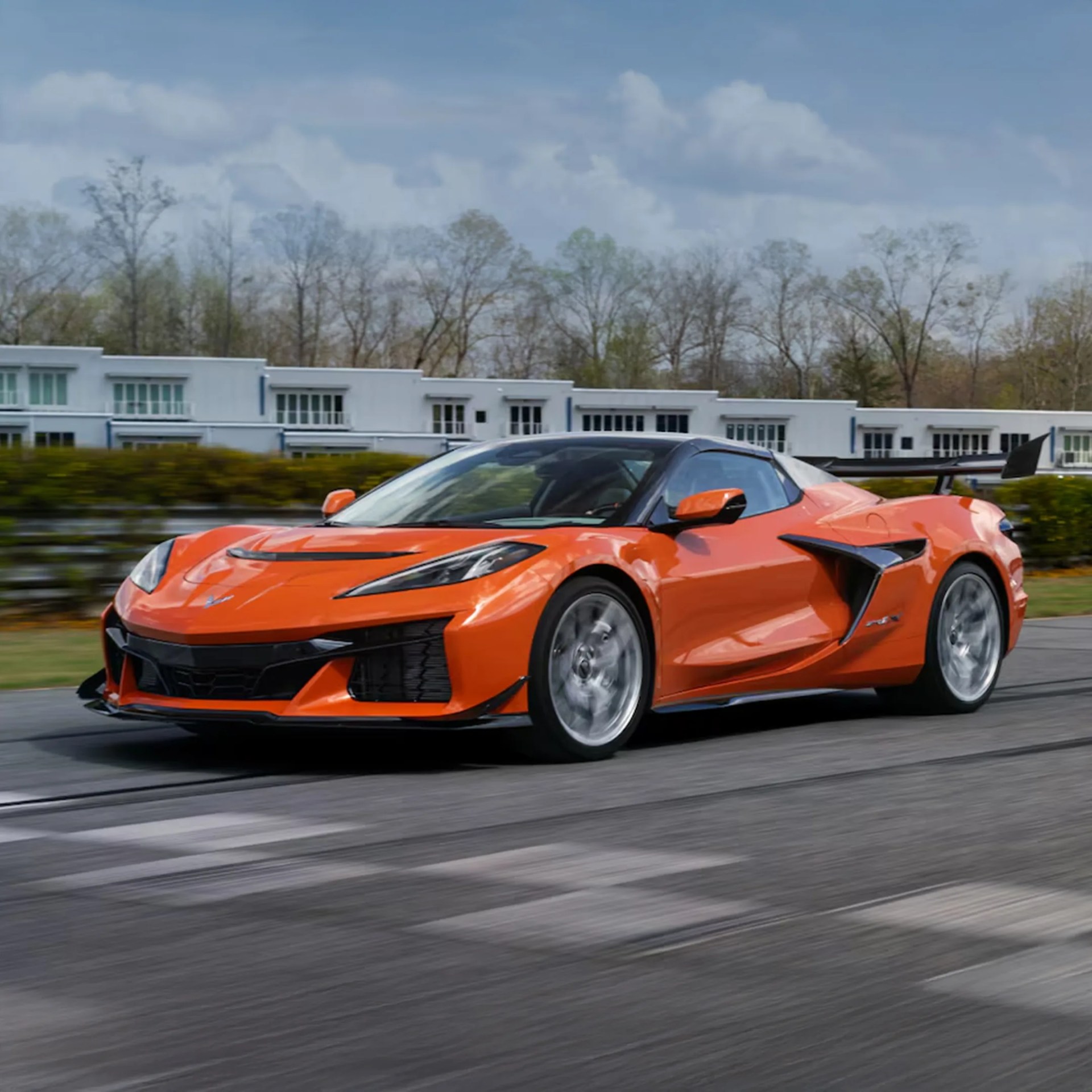 2026 Chevrolet Corvette ZR1X driving on road