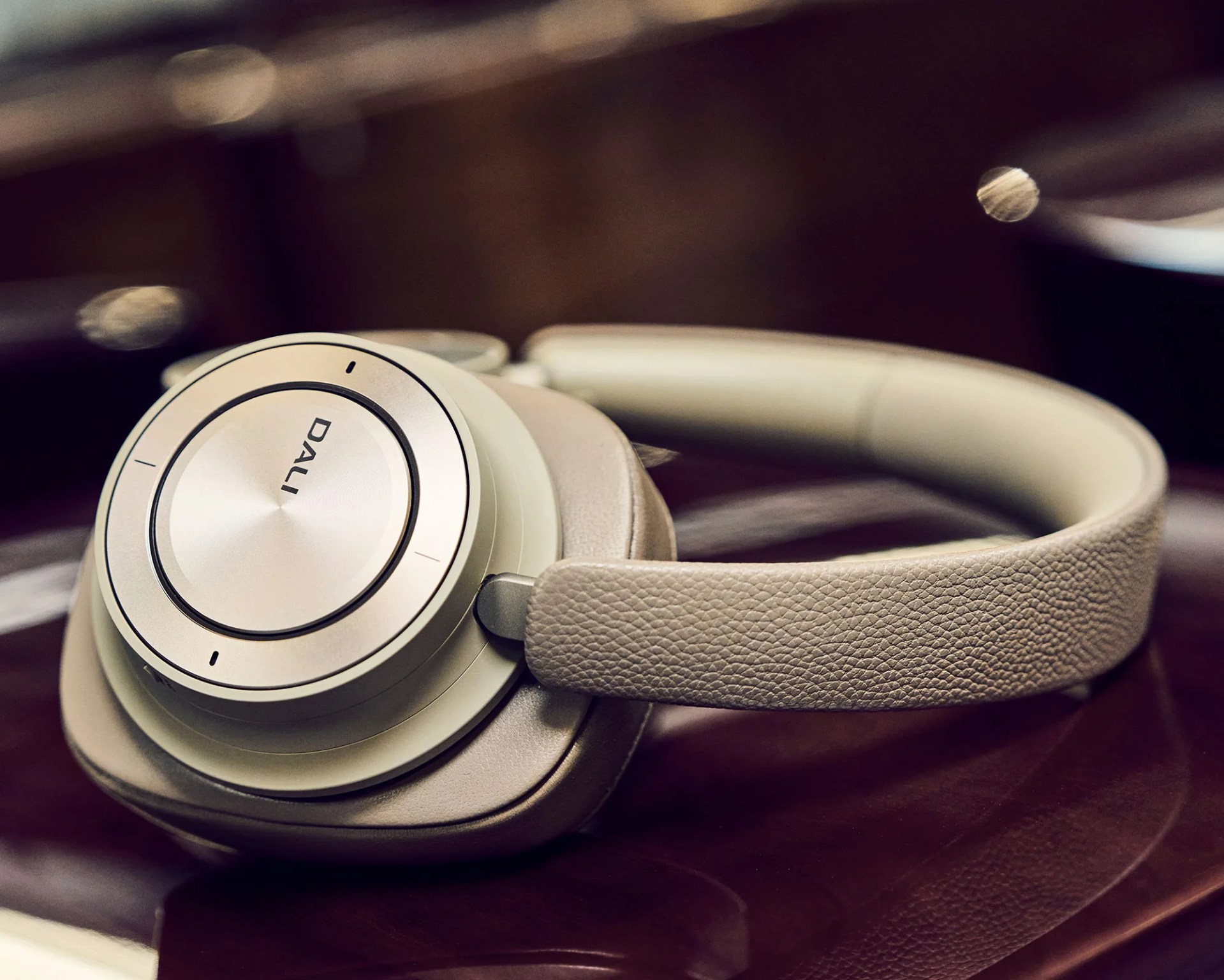 Dali IO-12 headphones in mocha grey