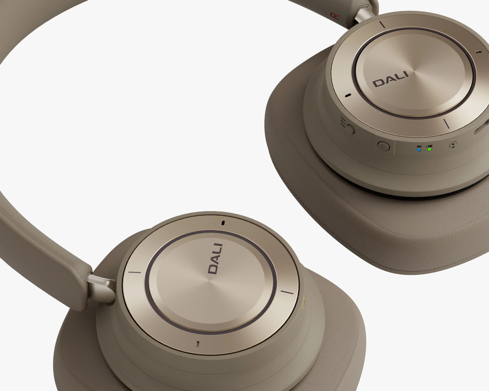 Dali IO-12 headphones in mocha grey