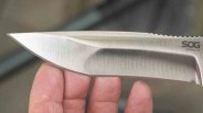 Hidaka FX 3V Knife blade closeup