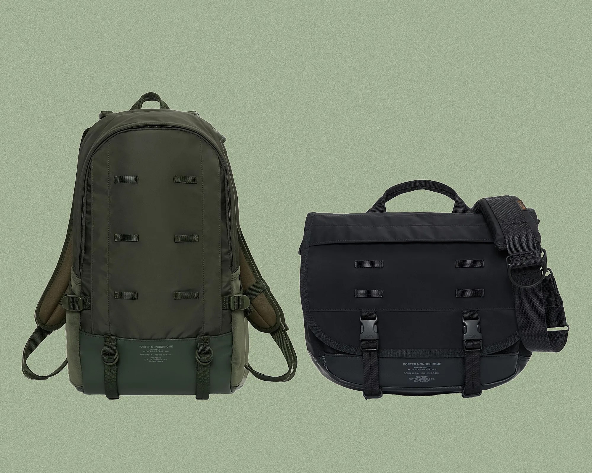 Porter Monochrome EDC Bags